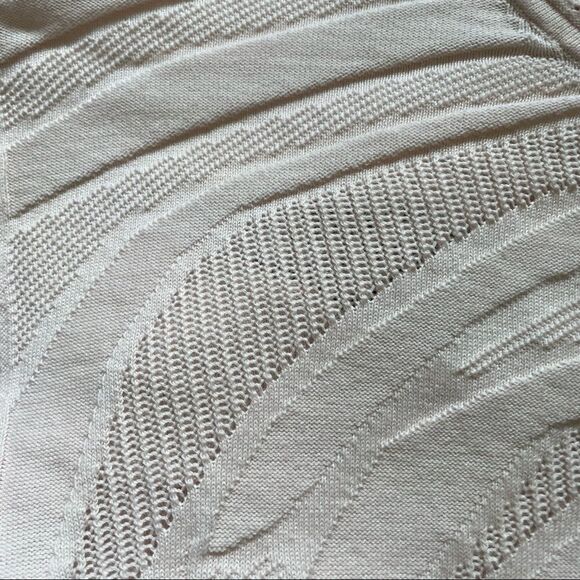 CAbi Shy Pullover Sweater Blush Pink Zebra Pattern Sz-S! - Picture 3 of 8